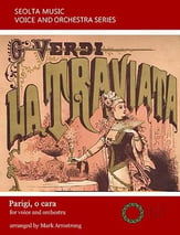 Parigi o cara (duet from 'La Traviata') Orchestra sheet music cover